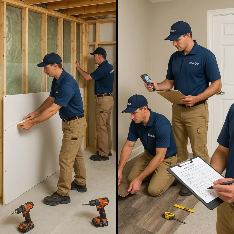 Repairs and Reconstruction process in Greenock, PA